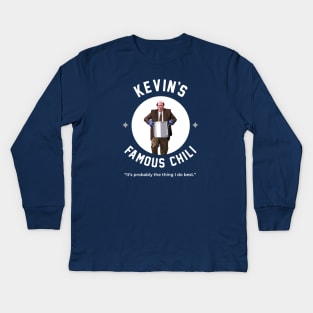 Kevin's Famous Chili - The Office Kids Long Sleeve T-Shirt